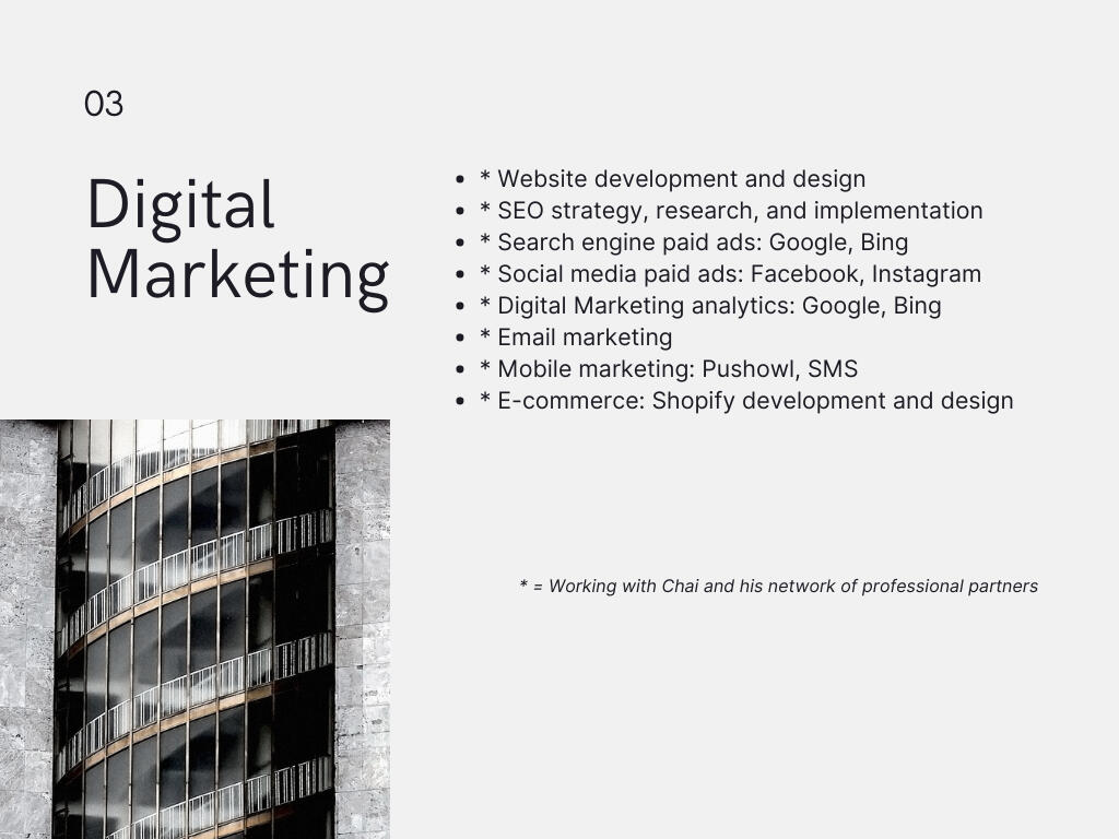 Digital Marketing